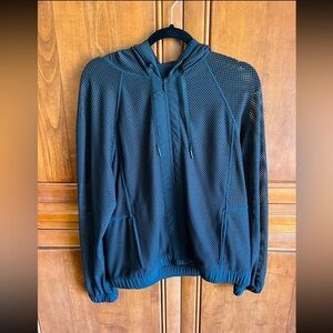 Lululemon mesh on mesh jacket